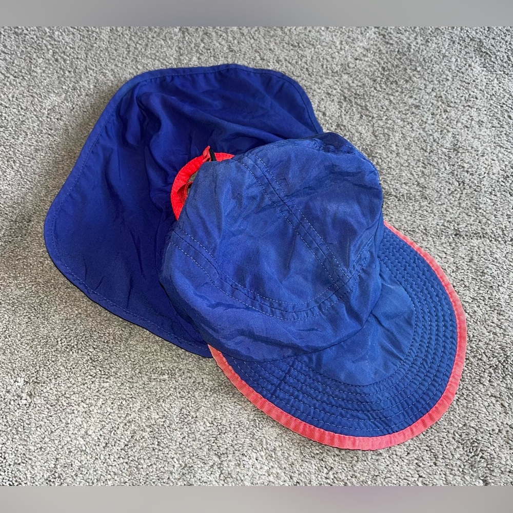 Vintage Patagonia Youth size Large Navy Blue Sun Hat
